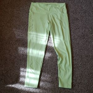 SOLD ON MERCARI-Key lime knockout leggings